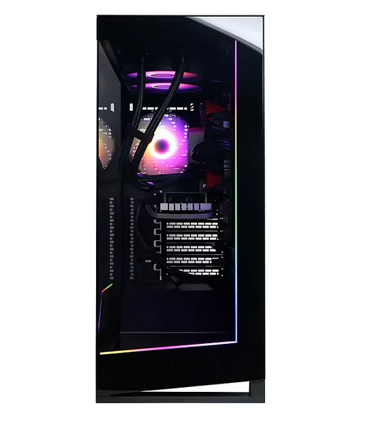 CYBERPOWERPC Gamer Supreme Liquid Cool SLC6600SAMV2 w/ Intel Core i7-14700F 2.1GHz CPU, 16GB DDR5, NVIDIA GeForce RTX 4060 8GB, 1TB PCIe Gen4 NVMe SSD, WiFi 5, RGB Gaming Keyboard/Mouse, Custom RGB Case Lighting & Win 11 Home 64-Bit