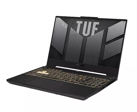 ASUS TUF Gaming F15 Laptop - 15.6" FHD 144Hz Display - Intel® Core™ i5-12500H - 8GB RAM - 512GB Storage - NVIDIA® GeForce RTX™ 3050 - Windows 11 - FX507ZC-RS51