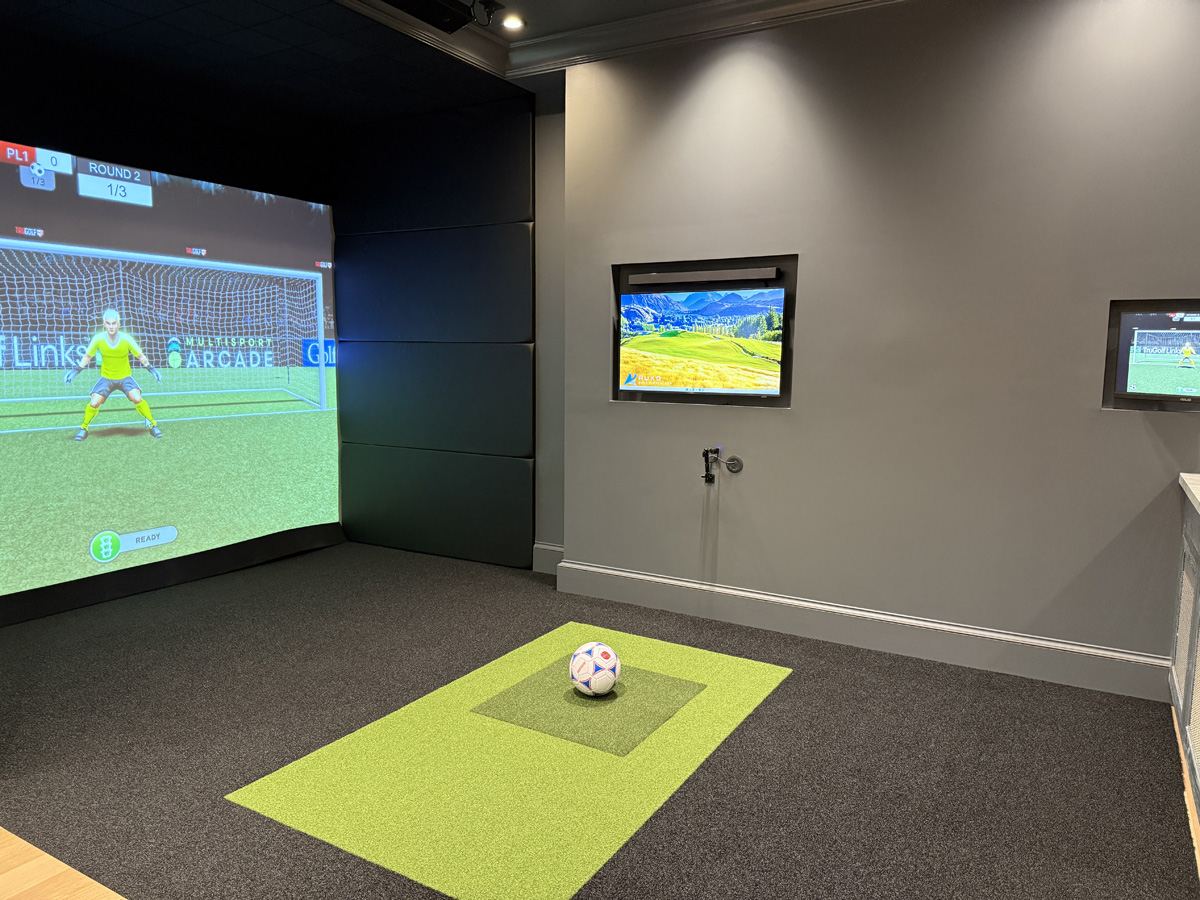 Residential golf simulator inspiration 7